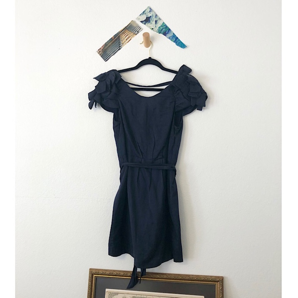 Navy ModCloth Mini Dress